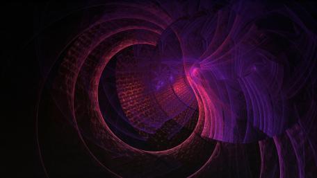 Purple Digital Fractals wallpaper