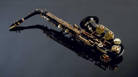 Saxophone Symphony Splendor wallpaper