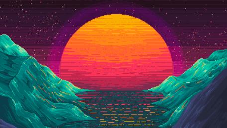 the top of 8 bit wallpaper