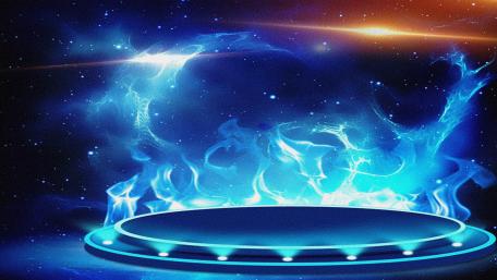 Cosmic Blue Dreamscape Wallpaper wallpaper