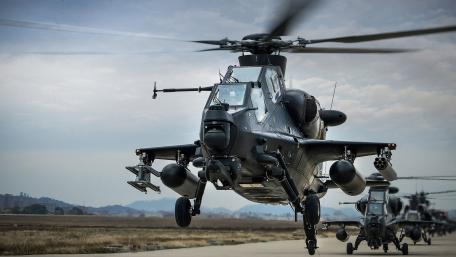 Dynamic Military Helicopters in Action wallpaper