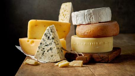 Delicious Assortment of Cheeses for Food Lovers wallpaper