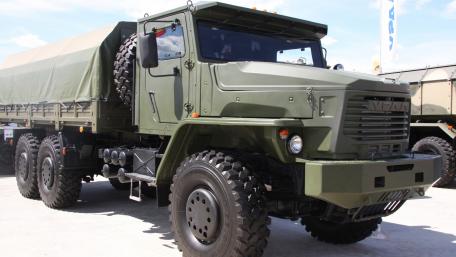 Heavy Duty Military Truck Wallpaper Design wallpaper