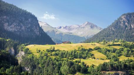 Breathtaking Mountain Landscape Wallpaper wallpaper