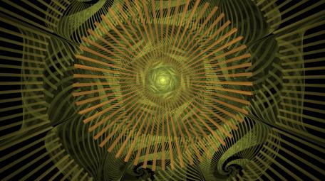 Vibrant Fractal Patterns in Motion wallpaper