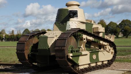 Historic Military Tank in 4K Quality wallpaper