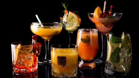 Colorful Cocktails Collection for Refreshing Moments wallpaper