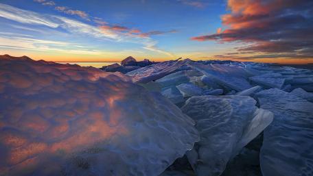Frozen Beauty Captured in Nature's Splendor wallpaper