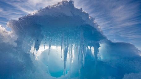 Frozen Wonders of Nature wallpaper