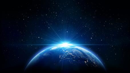 Blue Earth wallpaper