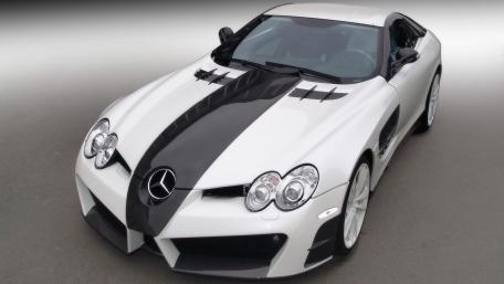 Sleek Elegance of a Mercedes-Benz Supercar wallpaper