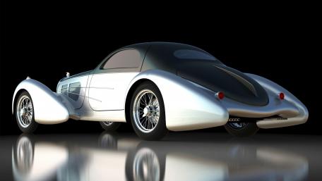 Classic Elegance of a Vintage Car Design wallpaper