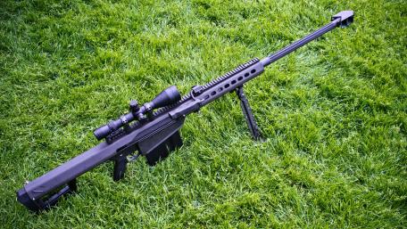 Powerful Military Precision Sniper Rifle Wallpaper in 4K Quality wallpaper