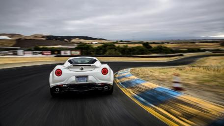 Dynamic Drive on a Racing Track wallpaper