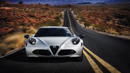 Sleek Journey on Open Roads ahead of You wallpaper