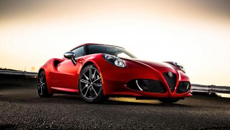 Sleek Red Sports Car Wallpaper wallpaper