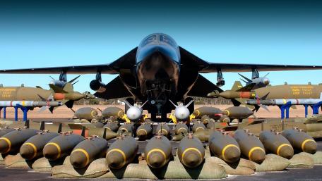 Powerful Military Presence on Display wallpaper