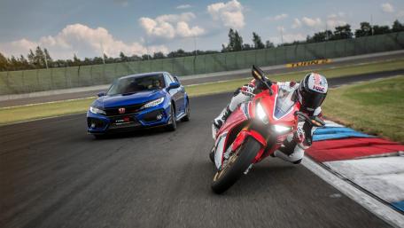 Adrenaline Rush on the Race Track wallpaper