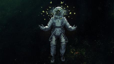 Exploring Dreams Beyond the Stars wallpaper