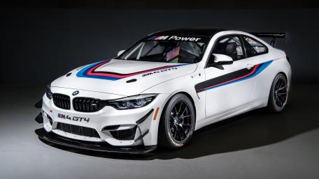 Sleek BMW M4 GT4 Racing Beauty wallpaper