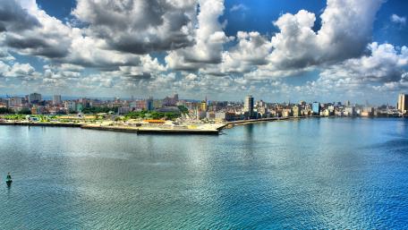 Havana cityscape wallpaper