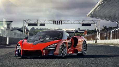 Dynamic McLaren Performance on the Track wallpaper