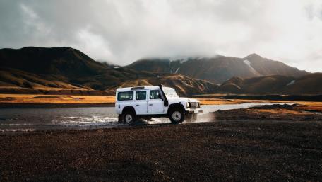 Adventure Awaits in Rugged Terrain wallpaper