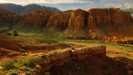 Majestic Mountains and Serene Landscapes wallpaper