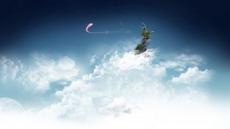 Whispers of the Celestial Peaks wallpaper
