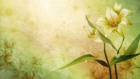 Serene Floral Abstract Wallpaper Inspiration wallpaper