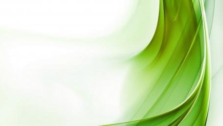 Elegant Green Flowing Abstract Wallpaper Design for Tranquil Vibes wallpaper