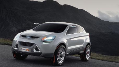 Sleek and Modern Ford Concept Car Wallpaper wallpaper