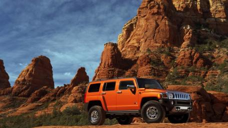 Bold Adventure Awaits in the Desert Landscape wallpaper