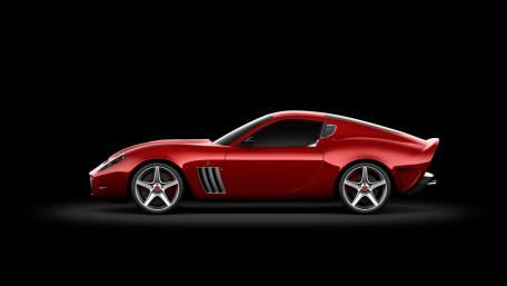 Sleek Red Sports Car Wallpaper wallpaper
