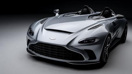 Sleek Elegance of the Aston Martin Vanquish wallpaper