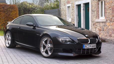 Sleek Black BMW Sports Car Wallpaper wallpaper