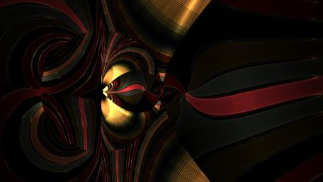 Mesmerizing Dark Fractal Design in 4K Quality wallpaper