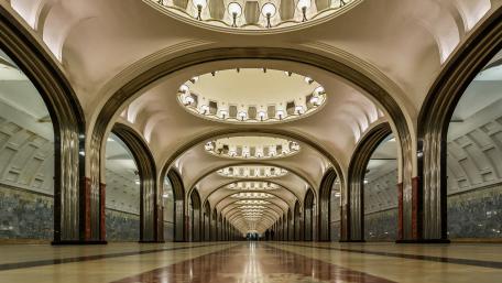 Elegant Underground Architecture for Modern Spaces wallpaper