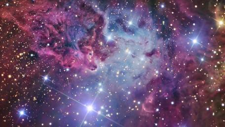 Galactic Wonders Unveiled in Cosmic Splendor wallpaper