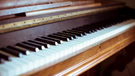 Melodic Inspiration from the Piano Keys wallpaper