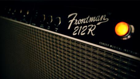 Fender Frontman Amplifier Wallpaper Design wallpaper