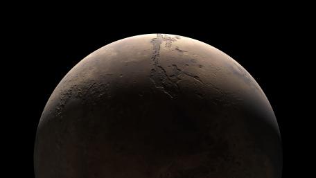Martian Crescent wallpaper