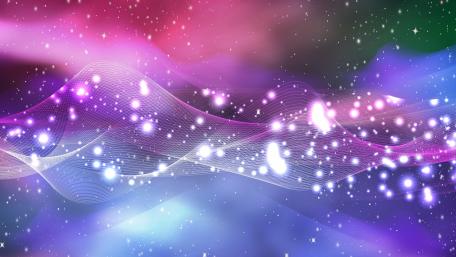 Ethereal Waves of Light and Color wallpaper