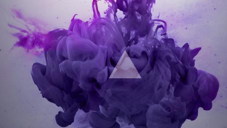 Vibrant Purple Abstract Swirls of Color wallpaper