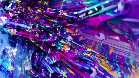 Vibrant Kaleidoscope of Colors and Shapes wallpaper