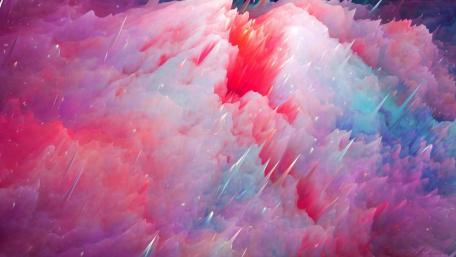 Vibrant Dreamscape of Colors and Textures wallpaper