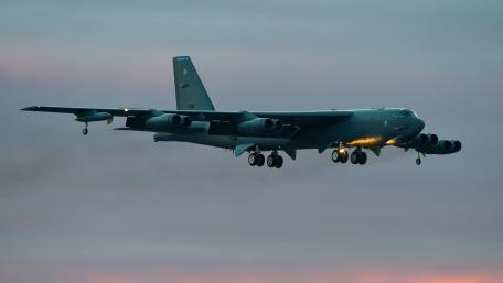 Majestic Military Aircraft in Flight wallpaper