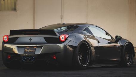 Sleek Ferrari 458 with Custom Modifications for Enthusiasts wallpaper
