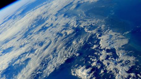 Majestic View of Earth from Space wallpaper