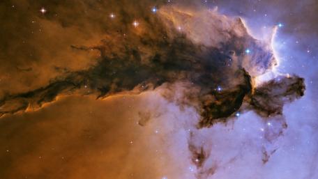 Celestial Wonders in the Night Sky wallpaper
